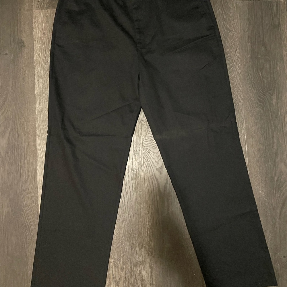 Classic Fit Black Trousers